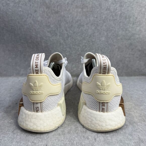 Adidas Shoes Mens Size 8.5 NMD R1 White Copper Athletic Running Sneakers FV1788 - Picture 5 of 10